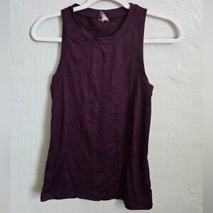 CALIA by Carrie Underwood Dark Purple Tank Top
